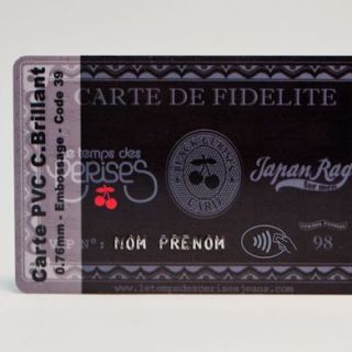 Carte PVC RFID